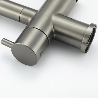 Смеситель Gappo G4398-39 (оружейная сталь) Смеситель Gappo G4398-39 (оружейная сталь)