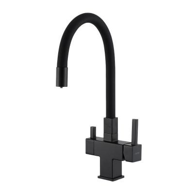 Смеситель Gappo G4395-36 (чёрный) Смеситель Gappo G4395-36 (чёрный)