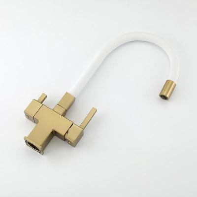 Смеситель Gappo G4395-33 (золотой) Смеситель Gappo G4395-33 (золотой)