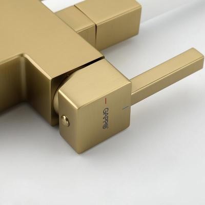 Смеситель Gappo G4395-33 (золотой) Смеситель Gappo G4395-33 (золотой)