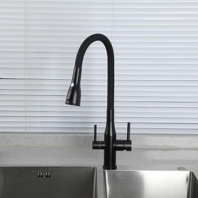 Смеситель Gappo G4399-66 (чёрный) Смеситель Gappo G4399-66 (чёрный)