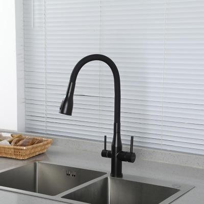 Смеситель Gappo G4399-66 (чёрный) Смеситель Gappo G4399-66 (чёрный)