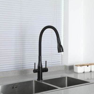 Смеситель Gappo G4399-66 (чёрный) Смеситель Gappo G4399-66 (чёрный)