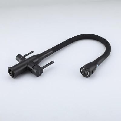 Смеситель Gappo G4399-66 (чёрный) Смеситель Gappo G4399-66 (чёрный)