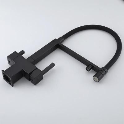 Смеситель Gappo G4395-56 (чёрный) Смеситель Gappo G4395-56 (чёрный)
