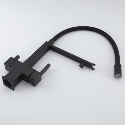 Смеситель Gappo G4395-56 (чёрный) Смеситель Gappo G4395-56 (чёрный)