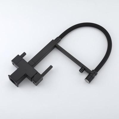 Смеситель Gappo G4395-56 (чёрный) Смеситель Gappo G4395-56 (чёрный)
