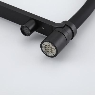 Смеситель Gappo G4395-56 (чёрный) Смеситель Gappo G4395-56 (чёрный)