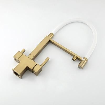 Смеситель Gappo G4395-53 (золотой) Смеситель Gappo G4395-53 (золотой)
