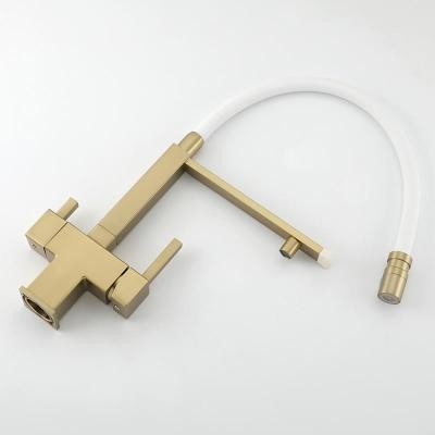 Смеситель Gappo G4395-53 (золотой) Смеситель Gappo G4395-53 (золотой)