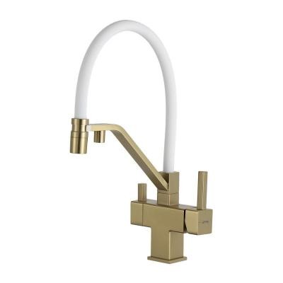 Смеситель Gappo G4395-63 (золотой) Смеситель Gappo G4395-63 (золотой)