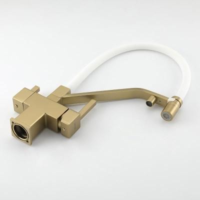 Смеситель Gappo G4395-63 (золотой) Смеситель Gappo G4395-63 (золотой)
