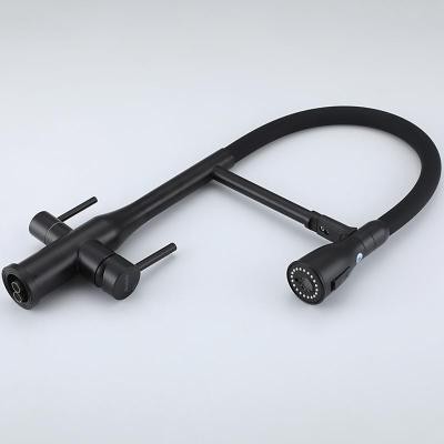 Смеситель Gappo G4399-76 (чёрный) Смеситель Gappo G4399-76 (чёрный)