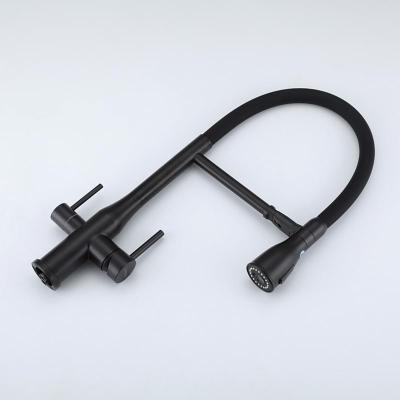 Смеситель Gappo G4399-76 (чёрный) Смеситель Gappo G4399-76 (чёрный)