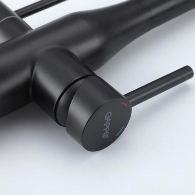 Смеситель Gappo G4399-76 (чёрный) Смеситель Gappo G4399-76 (чёрный)