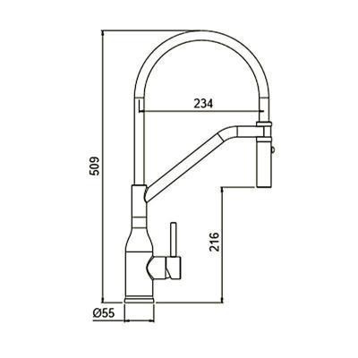 Смеситель Gappo G4098-15 Смеситель Gappo G4098-15