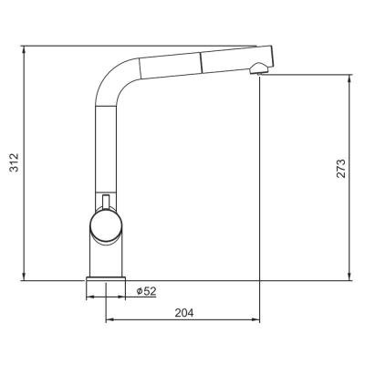 Смеситель Gappo G4397-70 Смеситель Gappo G4397-70