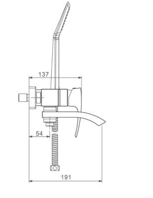 Смеситель Gappo G3207-33 Смеситель Gappo G3207-33