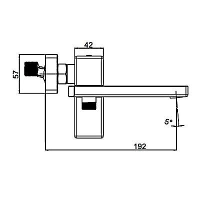 Смеситель Gappo G3218 Смеситель Gappo G3218