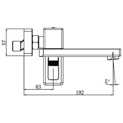 Смеситель Gappo G3217-6 Смеситель Gappo G3217-6