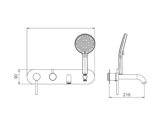 Смеситель Gappo G3306 Смеситель Gappo G3306