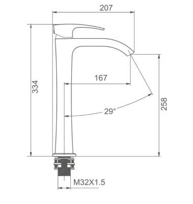 Смеситель Gappo G1007-233 Смеситель Gappo G1007-233