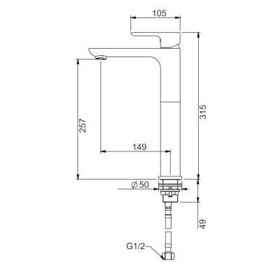 Смеситель Gappo G1048-92 Смеситель Gappo G1048-92
