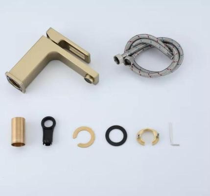 Смеситель Gappo G1017-3 (золотой) Смеситель Gappo G1017-3 (золотой)