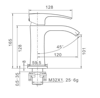 Смеситель Gappo G1007-33 Смеситель Gappo G1007-33