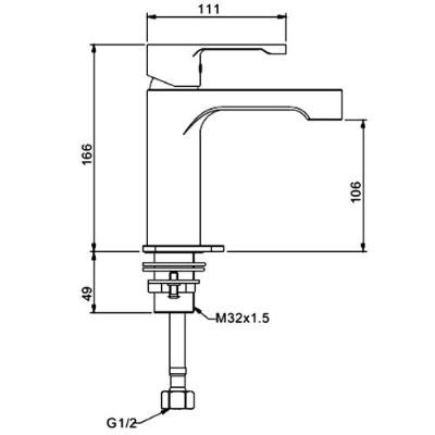 Смеситель Gappo G1002-2 Смеситель Gappo G1002-2