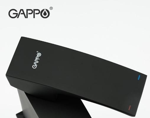 Смеситель Gappo G1007-16 (чёрный) Смеситель Gappo G1007-16 (чёрный)