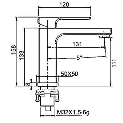 Смеситель Gappo G1018 Смеситель Gappo G1018