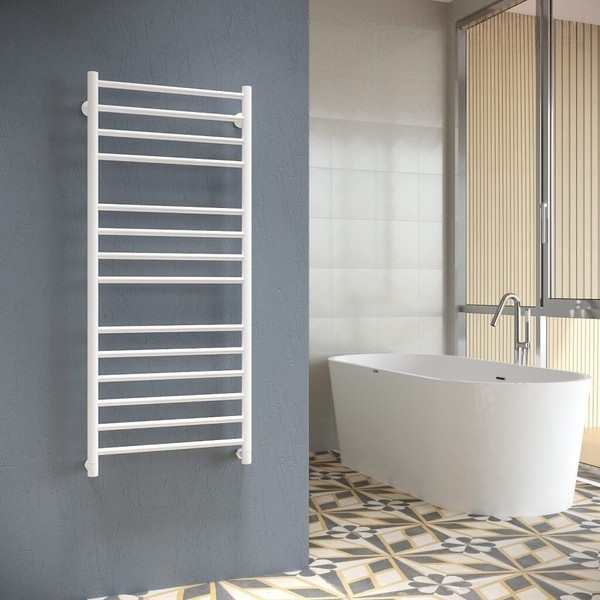 Полотенцесушитель водяной Stinox Toscana Luxe 50x120 / tos120lbral9003-1 (белый матовый) Полотенцесушитель водяной Stinox Toscana Luxe 50x120 / tos120lbral9003-1 (белый матовый)