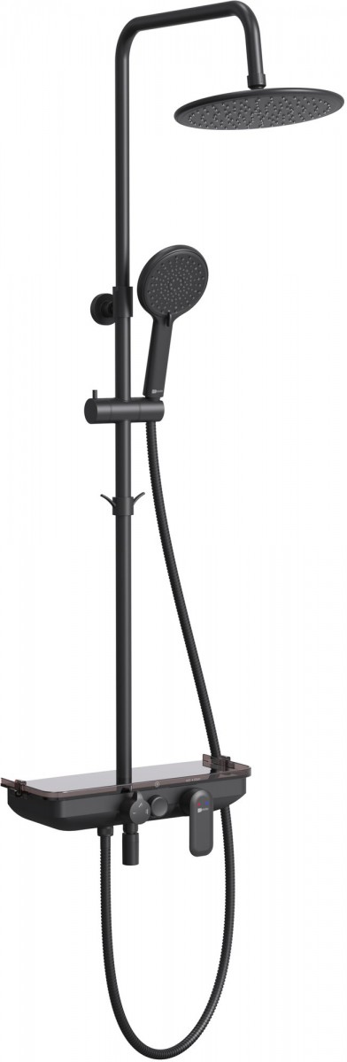Душевая система Lemark Tropic LM7012BL черная Душевая система Lemark Tropic LM7012BL черная