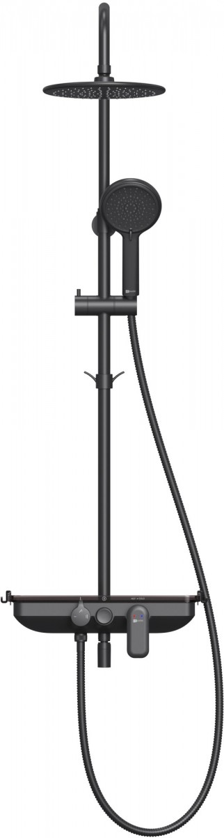 Душевая система Lemark Tropic LM7012BL черная Душевая система Lemark Tropic LM7012BL черная