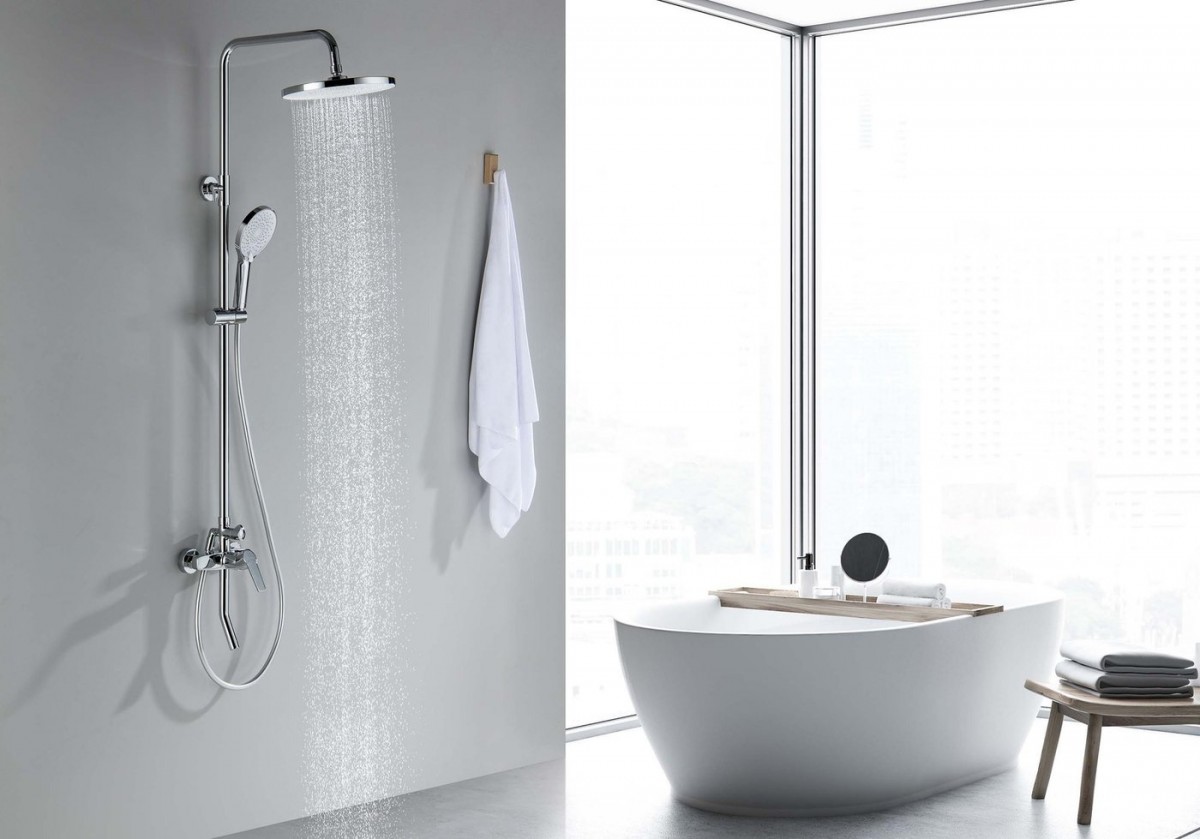 Душевая система со смесителем Aquatek Lugano AQ2740CR Душевая система со смесителем Aquatek Lugano AQ2740CR