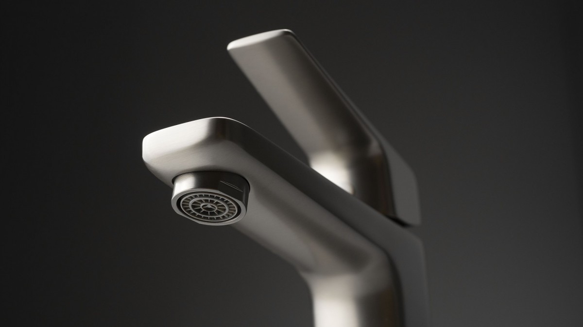 Смеситель для умывальника Deante BLUR Titanium BQL-D20M титан Смеситель для умывальника Deante BLUR Titanium BQL-D20M титан