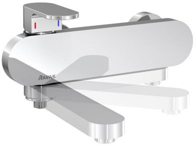 Смеситель для ванны Ravak Chrome CR 022.00/150 Смеситель для ванны Ravak Chrome CR 022.00/150