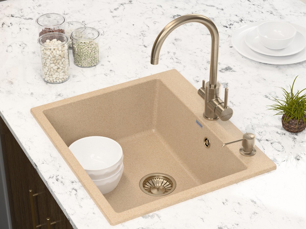 Смеситель для кухни PAULMARK Essen Es213211-BR бронза Смеситель для кухни PAULMARK Essen Es213211-BR бронза