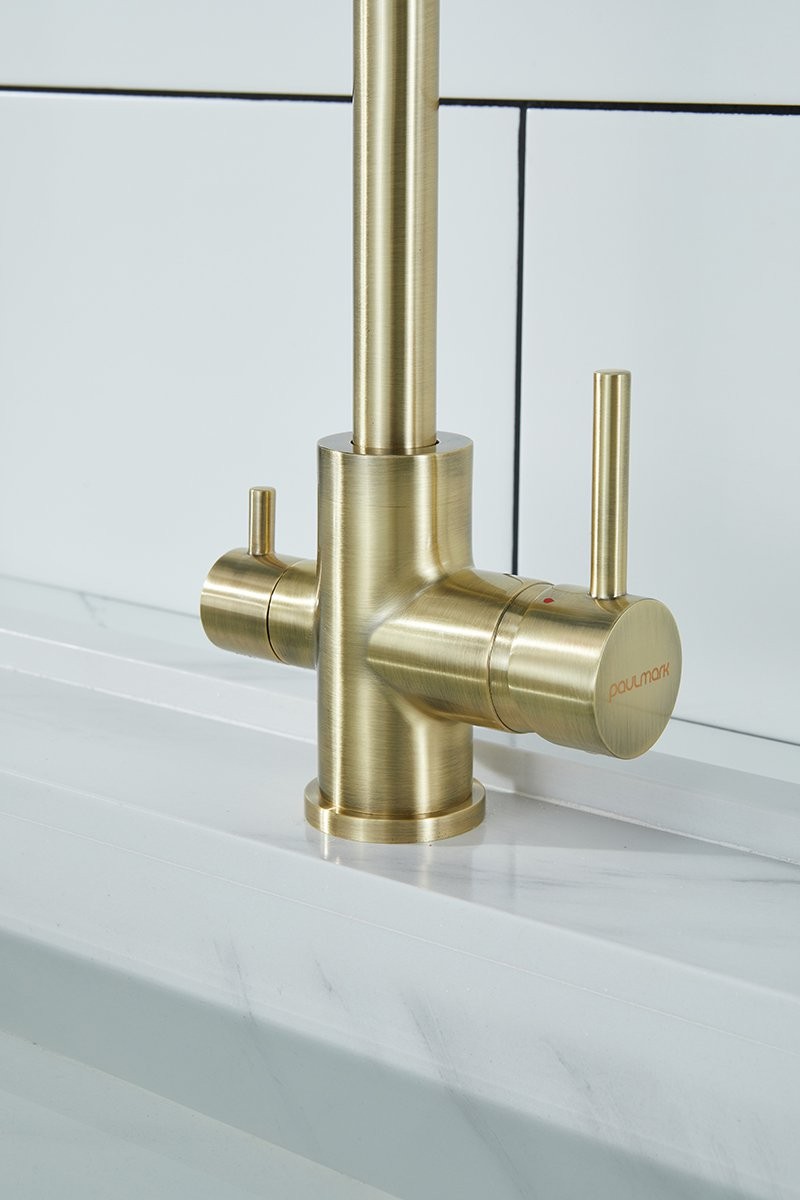 Смеситель для кухни PAULMARK Essen Es213211-BR бронза Смеситель для кухни PAULMARK Essen Es213211-BR бронза