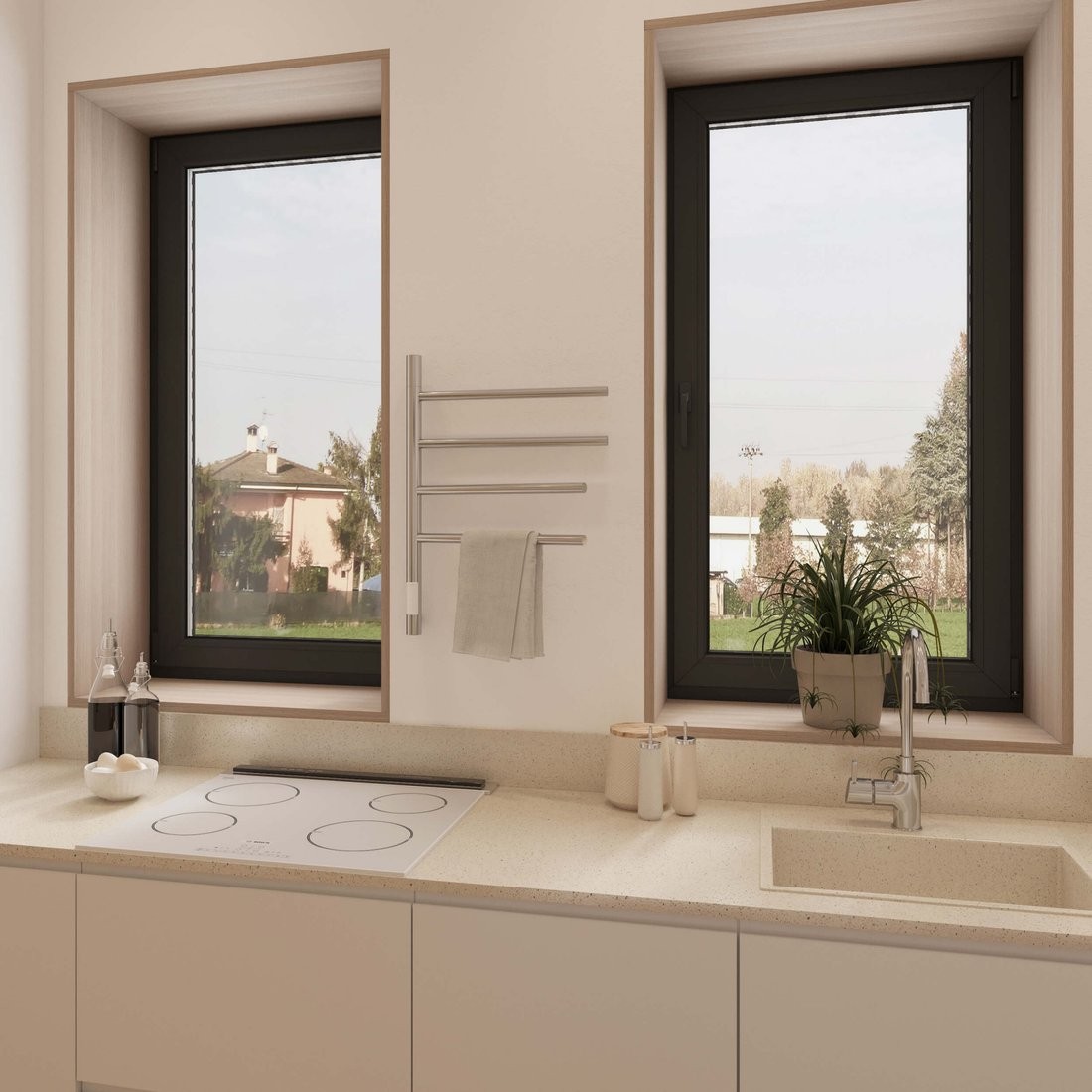 Полотенцесушитель Gloss & Reiter E2.L.43x60.F4 (таймер) Полотенцесушитель Gloss & Reiter E2.L.43x60.F4 (таймер)