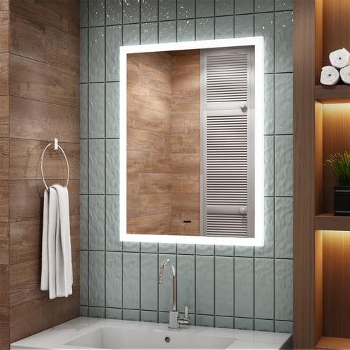Зеркало Континент Sevilla LED 60x80 с подсветкой и бесконтактным сенсором Зеркало Континент Sevilla LED 60x80 с подсветкой и бесконтактным сенсором