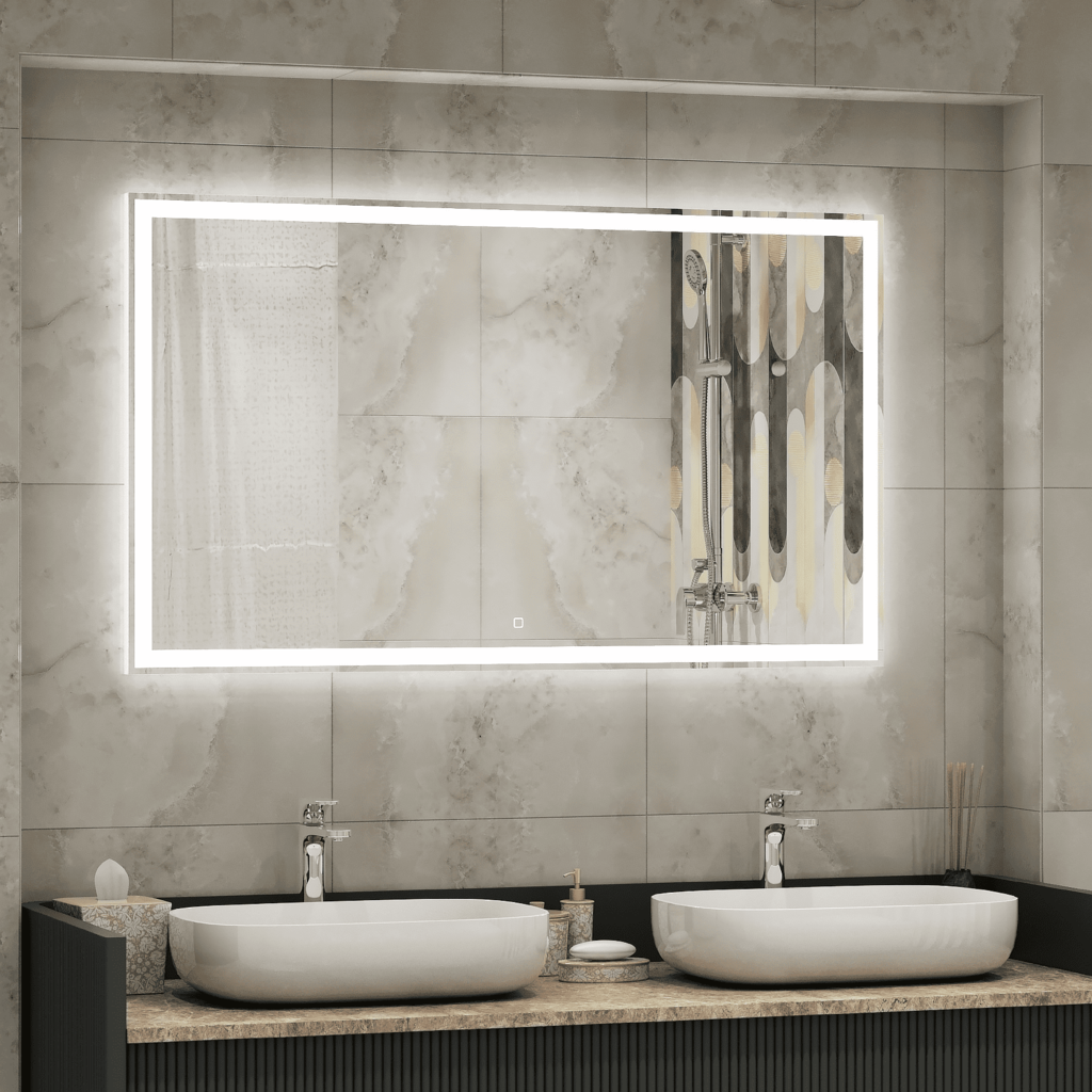 Зеркало Континент Mercury LED 120x80 с подсветкой и сенсорным управлением Зеркало Континент Mercury LED 120x80 с подсветкой и сенсорным управлением