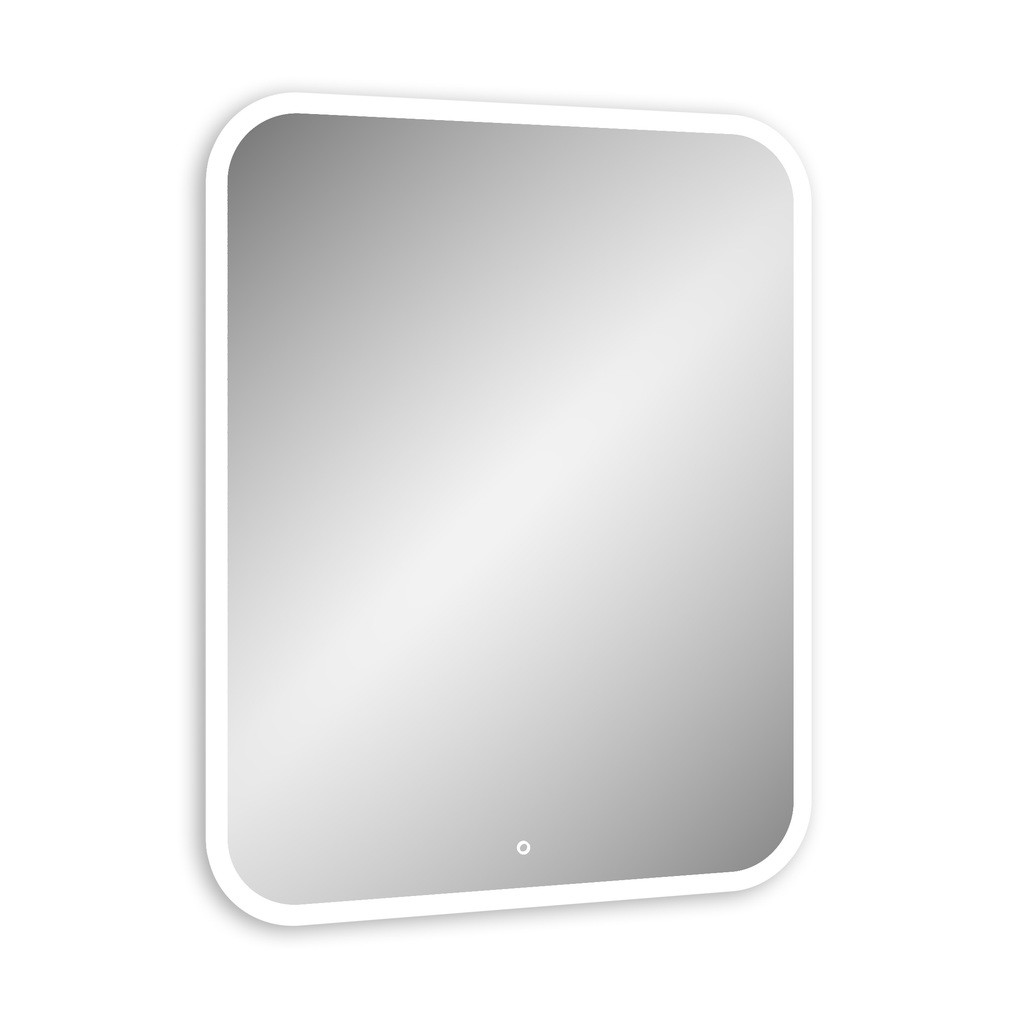 Зеркало Континент Glamour LED 80x90 с подсветкой и сенсорным управлением Зеркало Континент Glamour LED 80x90 с подсветкой и сенсорным управлением