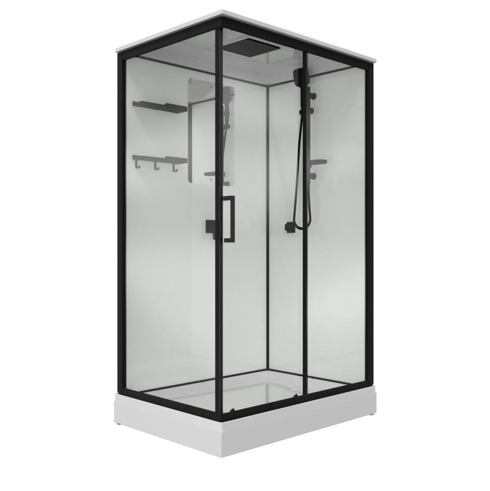 Душевая кабина Triton Рич-Блэк М5 120x90 A правая стекло прозрачное / профиль черный матовый Душевая кабина Triton Рич-Блэк М5 120x90 A правая стекло прозрачное / профиль черный матовый