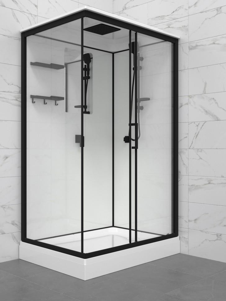 Душевая кабина Triton Рич-Блэк М5 120x90 A правая стекло прозрачное / профиль черный матовый Душевая кабина Triton Рич-Блэк М5 120x90 A правая стекло прозрачное / профиль черный матовый