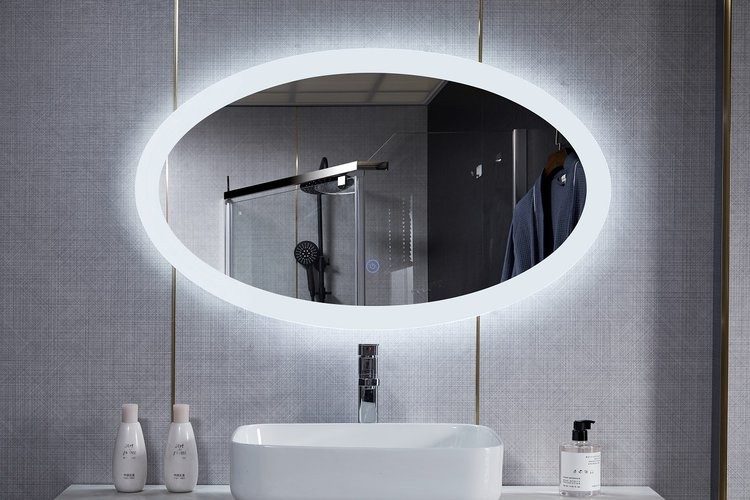 Зеркало Roxen Adema Oval 100x60 с LED подсветкой