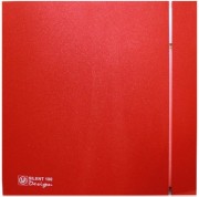 Вытяжной вентилятор Soler&Palau Silent-100 CZ Red Design - 4C