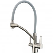 Смеситель для мойки с гибким изливом Gappo G4398 Смеситель для мойки с гибким изливом Gappo G4398