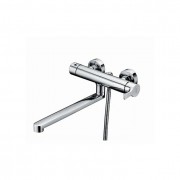 Смеситель для ванны с длинным изливом Wasserkraft Berkel 4802L Смеситель для ванны с длинным изливом Wasserkraft Berkel 4802L